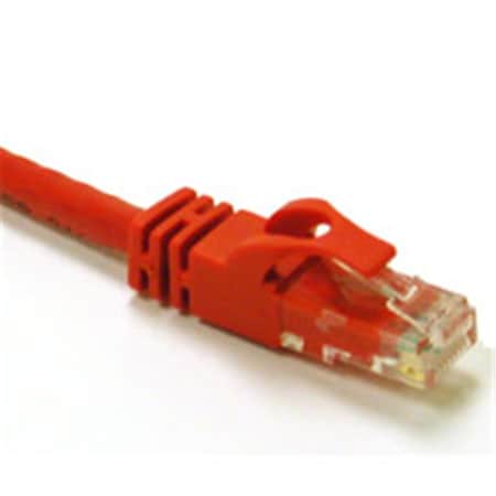 14ft CAT 6 550Mhz SNAGLESS CROSSOVER CABLE RED